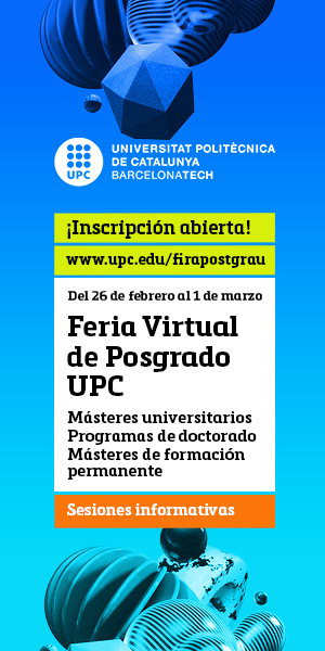 Feria virtual de posgrado de la UPC
