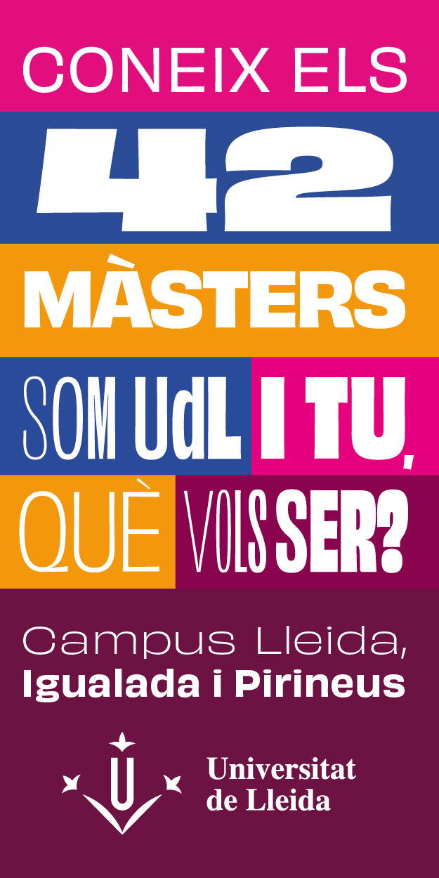 Màsters oficials i propis de la UdL